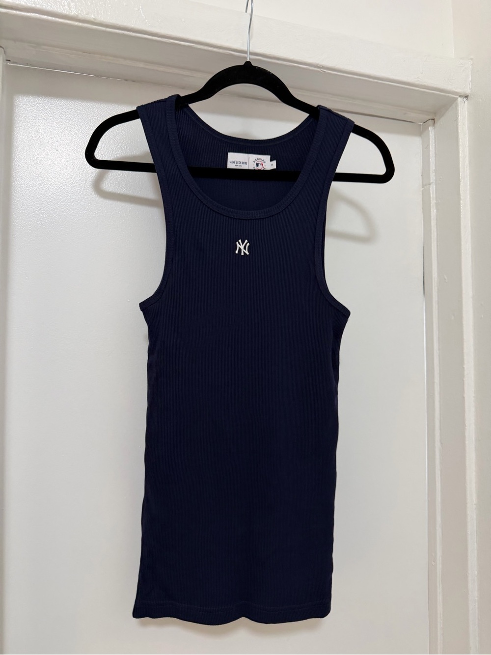 Aime Leon Dore Yankees Navy Tank Top